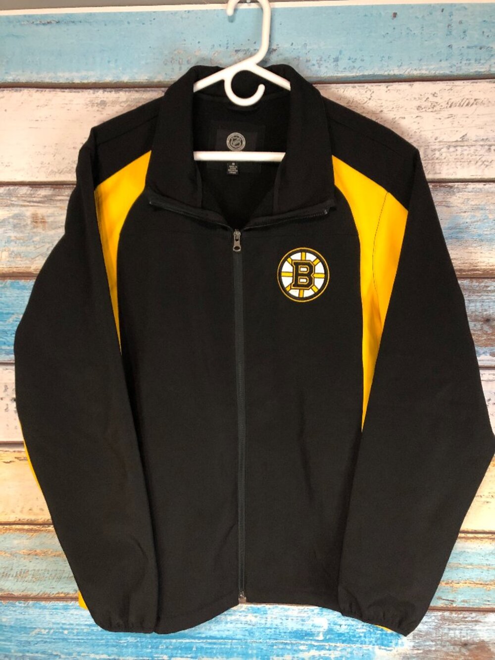 Boston Bruins GIII Sports by Carl Banks Full Zip Jacket Men's Size Medium